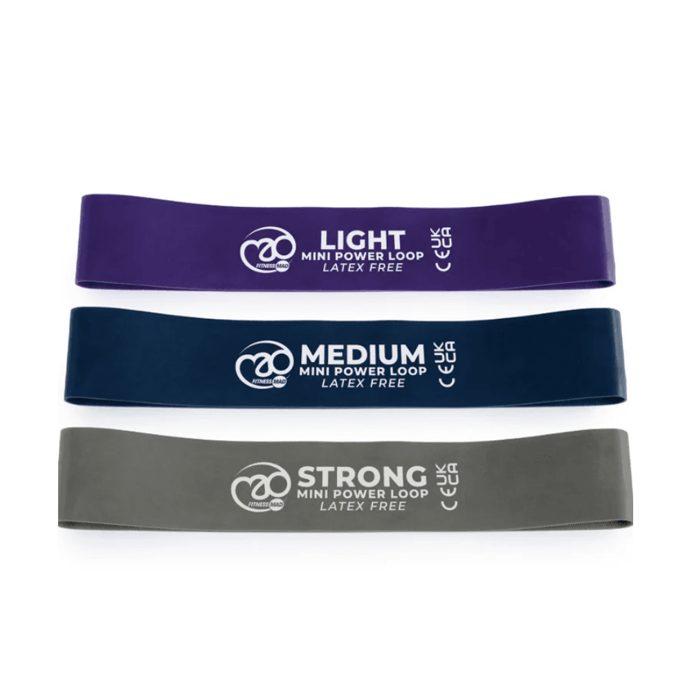 Latex Free Mini Power Loops - Set of 3