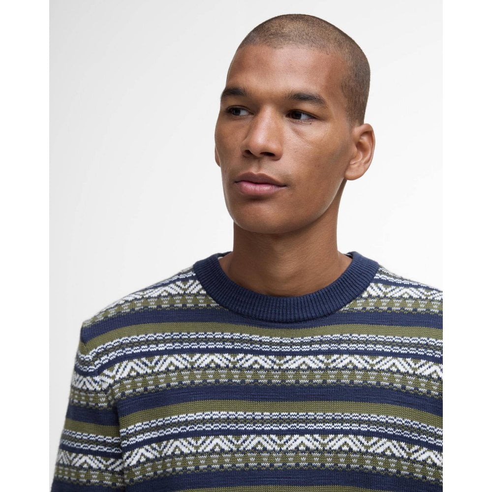 Topcliffe Fairisle Crew Neck Jumper