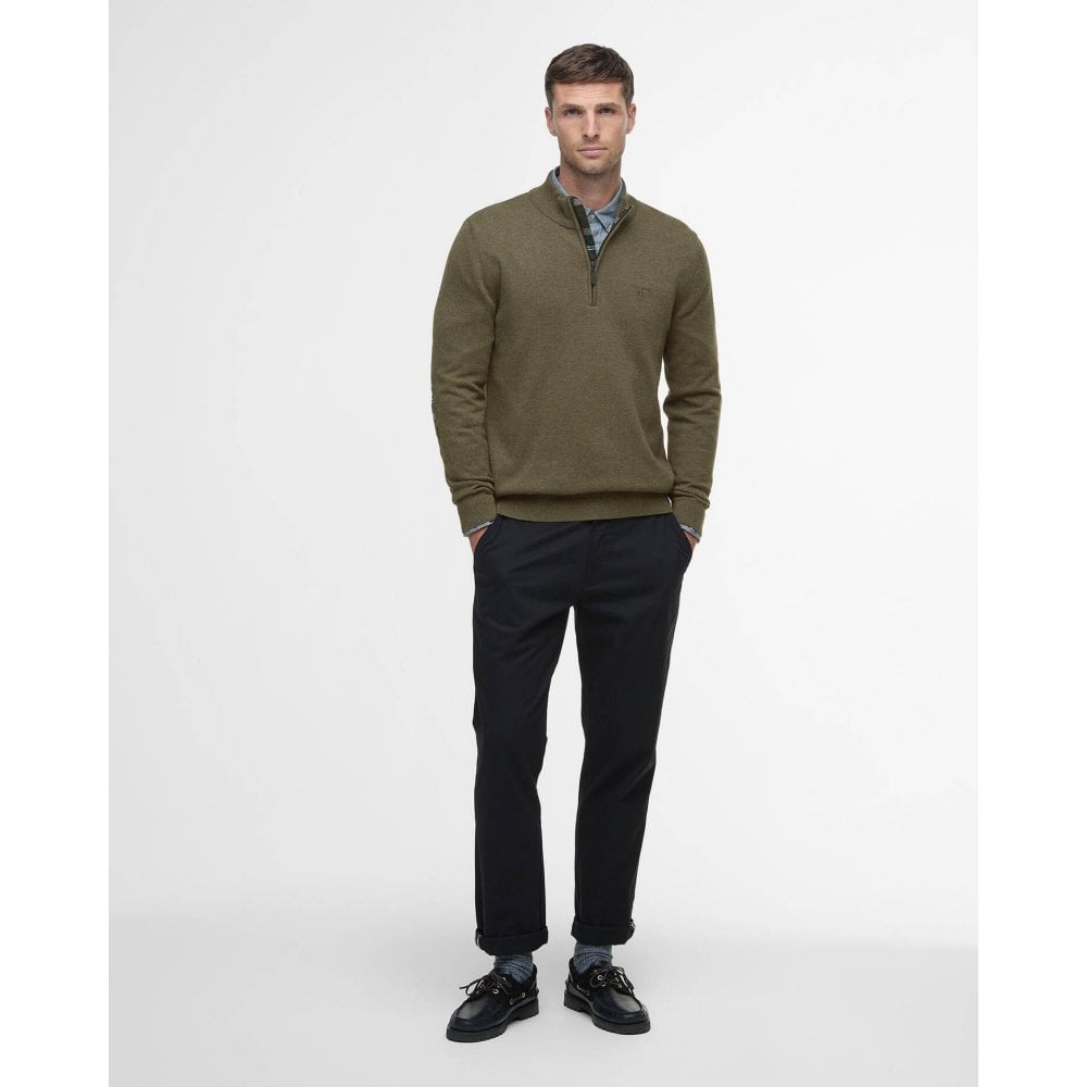 Avoch Half Zip Knitted Jumper