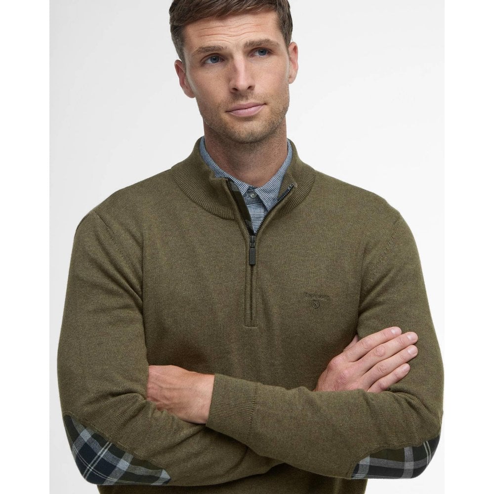 Avoch Half Zip Knitted Jumper