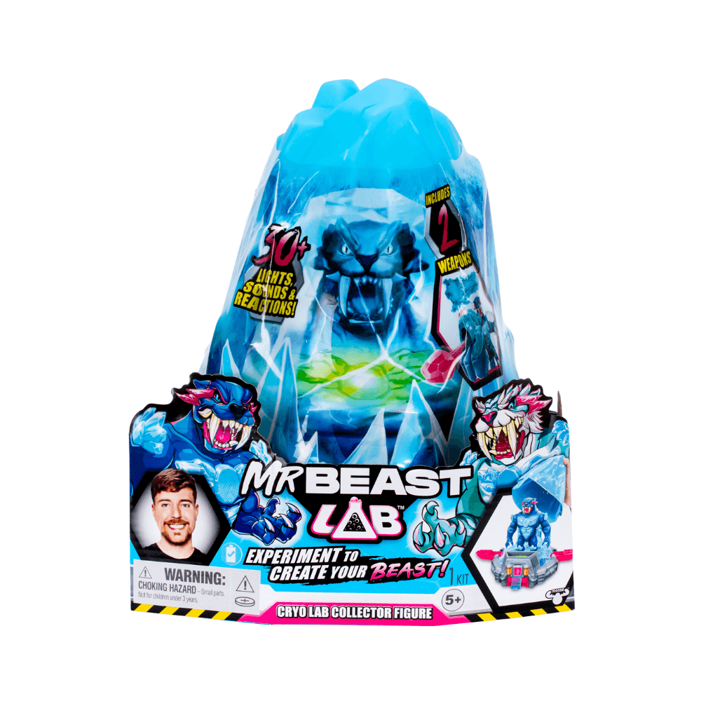MRBEAST LAB SINGLE PK CRYO LAB COLLECTOR FIGURE EXCLUSIVE