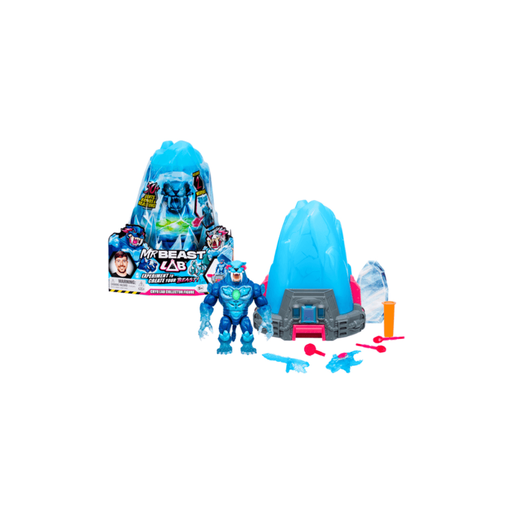 MRBEAST LAB SINGLE PK CRYO LAB COLLECTOR FIGURE EXCLUSIVE