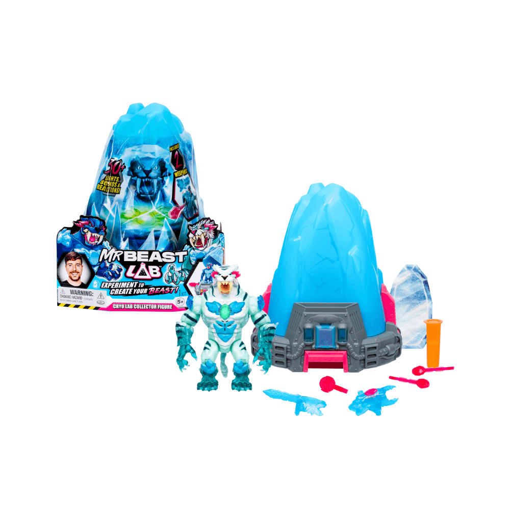 MRBEAST LAB SINGLE PK CRYO LAB COLLECTOR FIGURE EXCLUSIVE