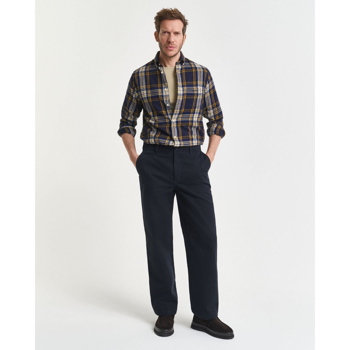Windblown Flannel Check Shirt