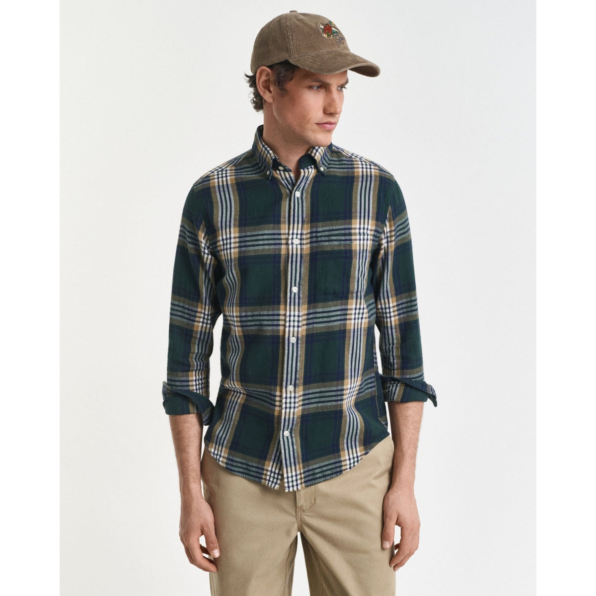 Windblown Flannel Check Shirt