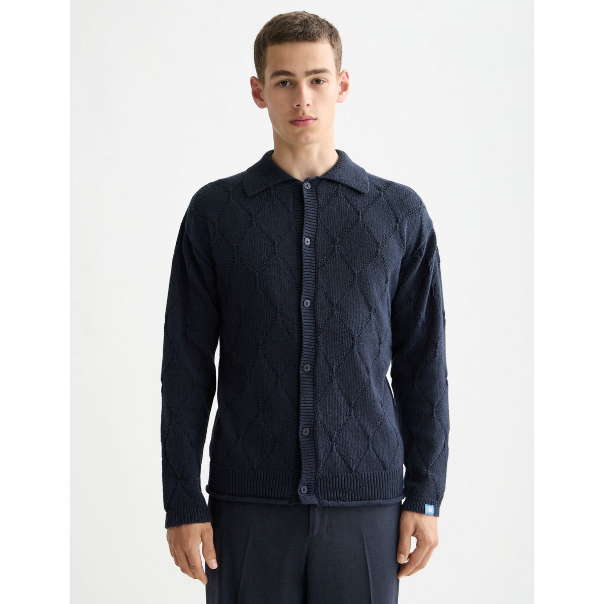 Open Work Long Sleeve Shirt