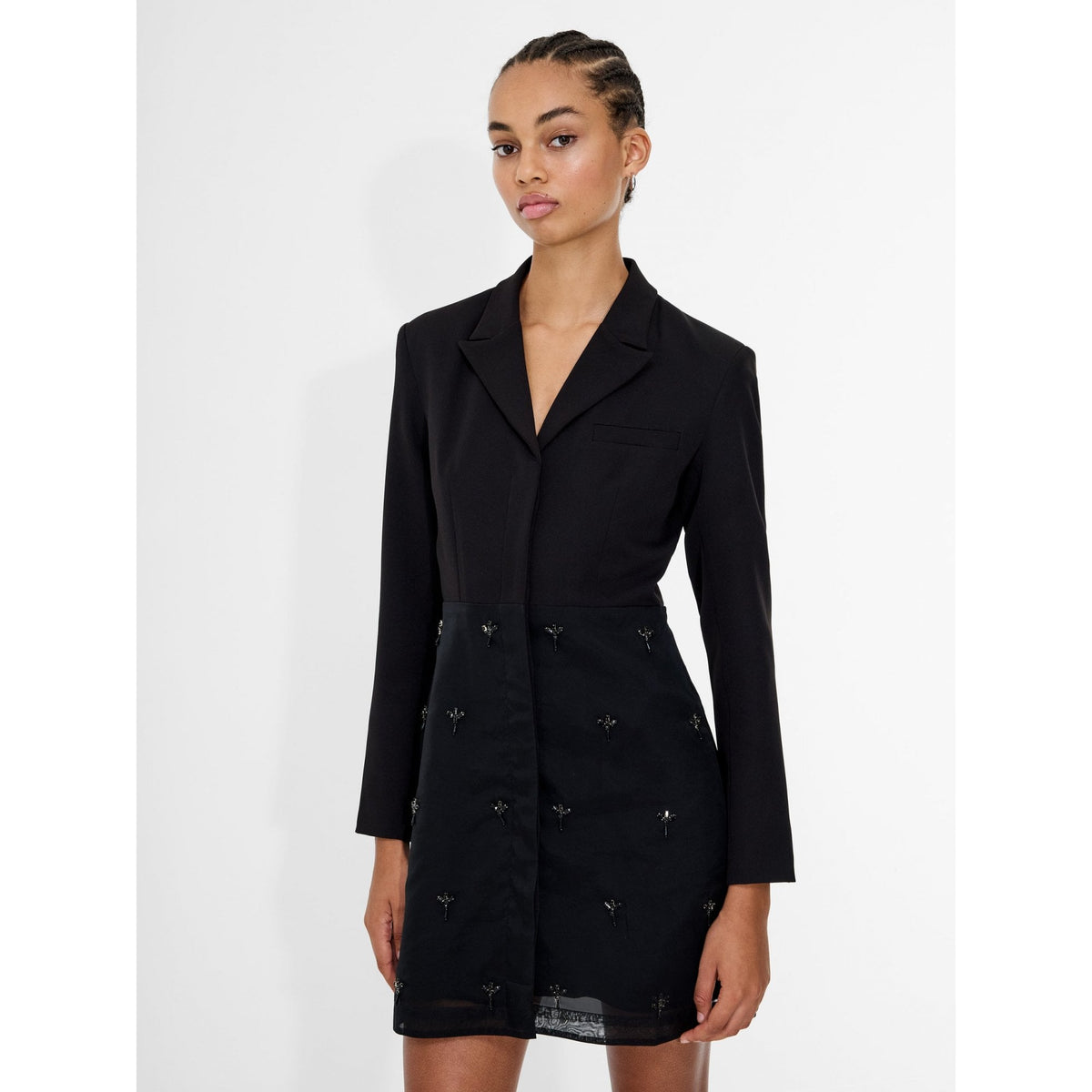 Darcy Embellished Tailored Mini Dress