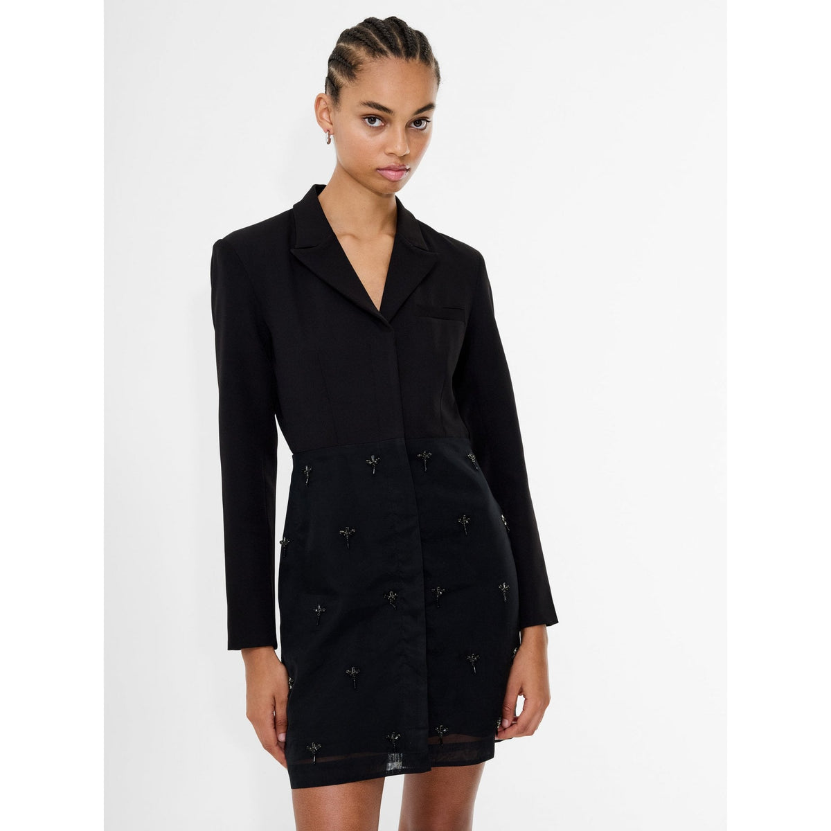 Darcy Embellished Tailored Mini Dress