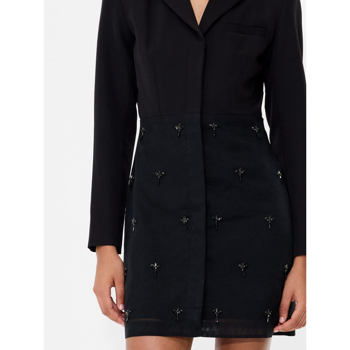 Darcy Embellished Tailored Mini Dress