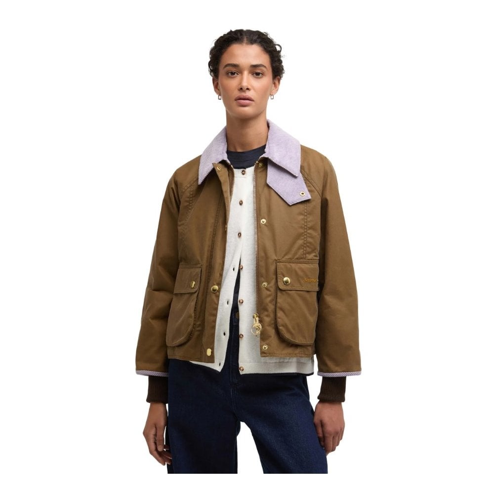 Cropped Beadnell Waxed Jacket