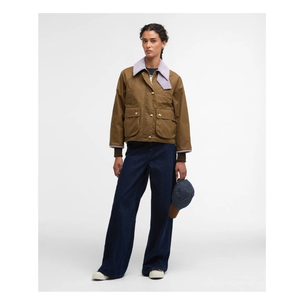 Cropped Beadnell Waxed Jacket