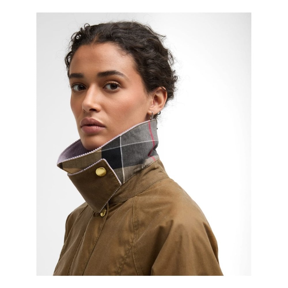 Cropped Beadnell Waxed Jacket