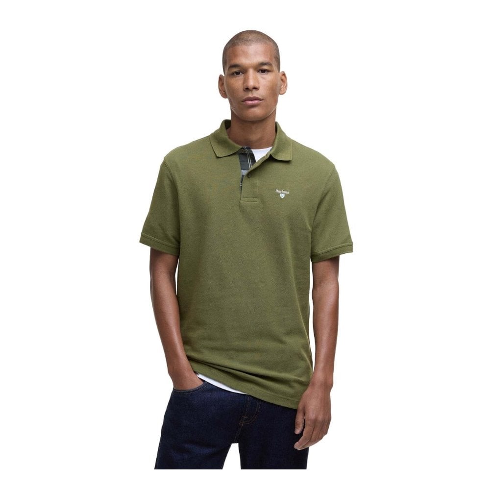 Tartan Pique Polo Shirt