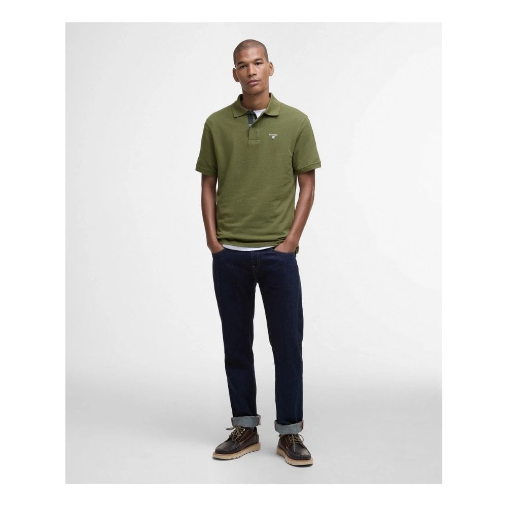 Tartan Pique Polo Shirt