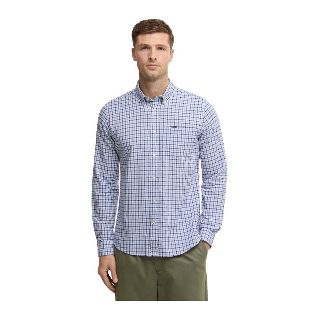 Nelson Gingham Long Sleeved Tailored Shirt