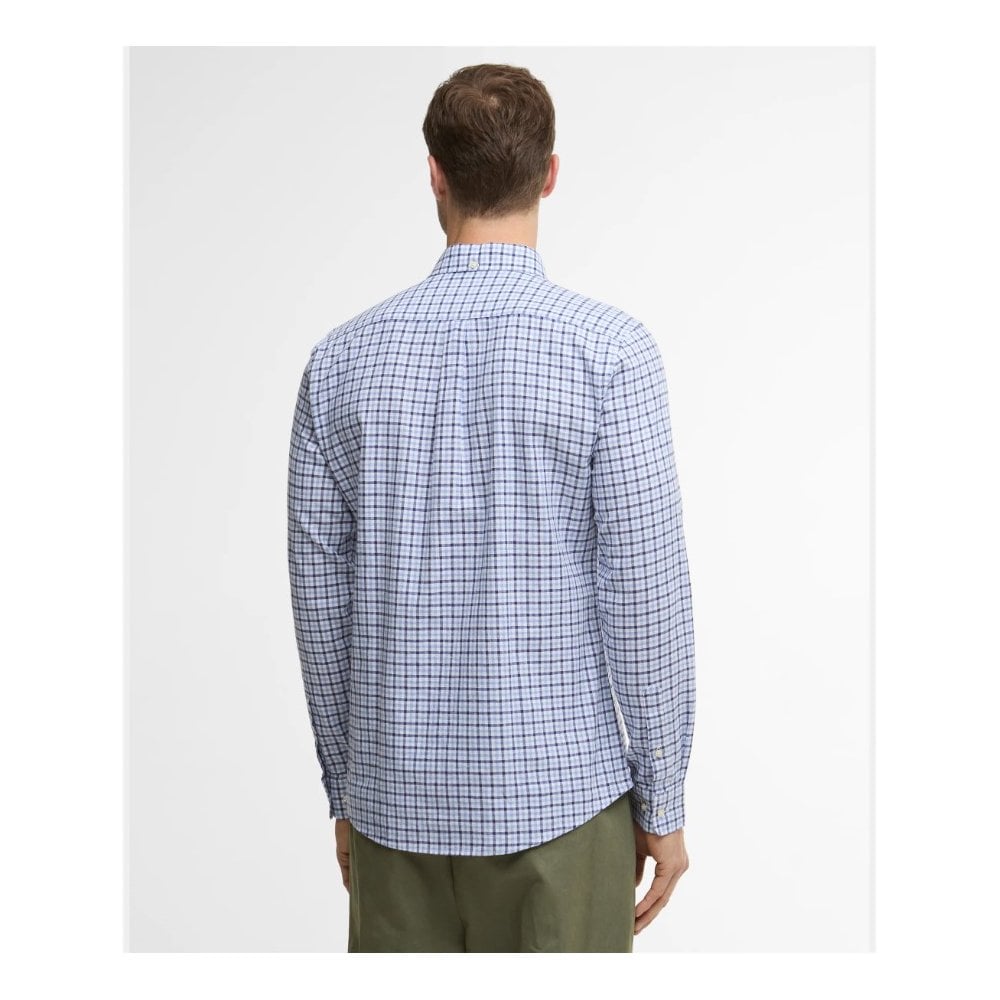 Nelson Gingham Long Sleeved Tailored Shirt
