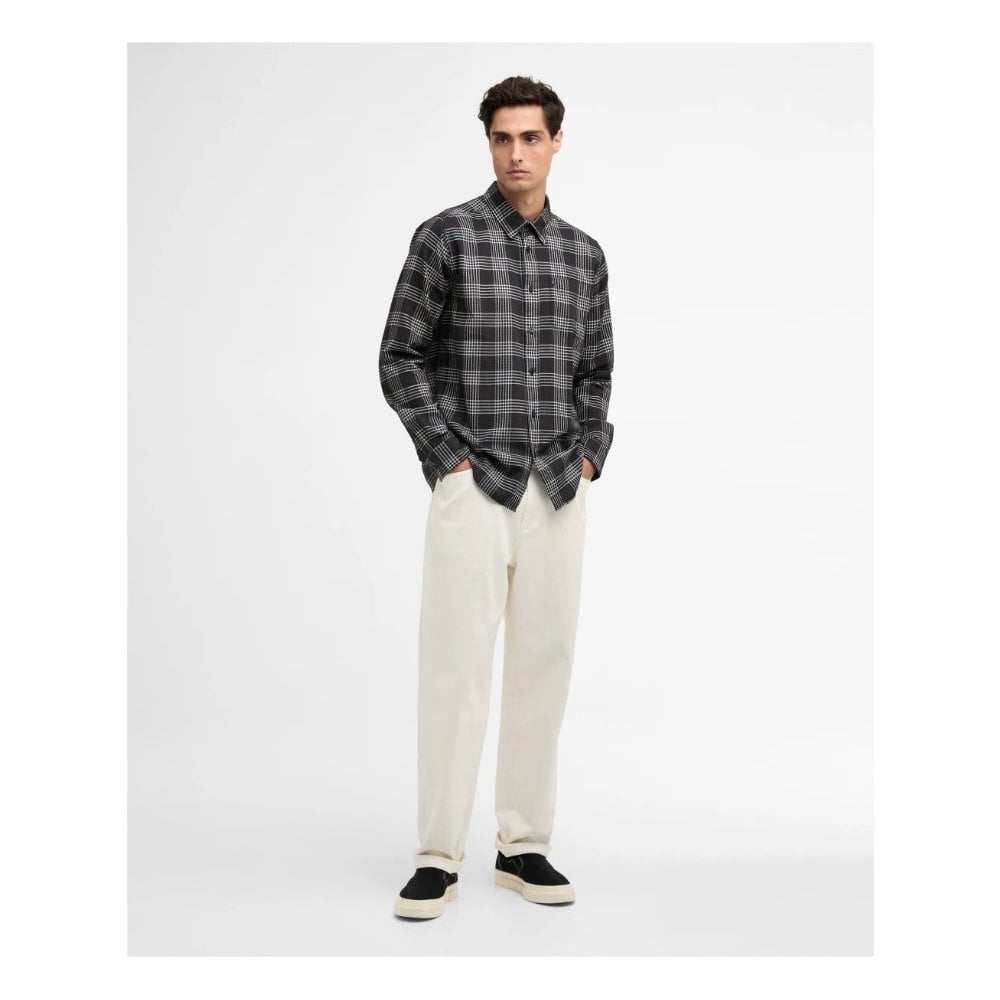 Heanes Waffle Check Shirt
