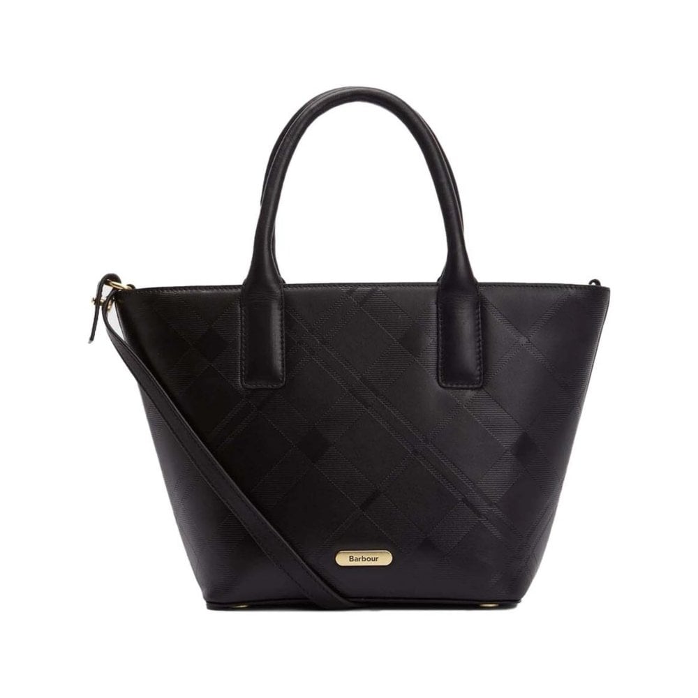 Birch Deboss Leather Tote Bag