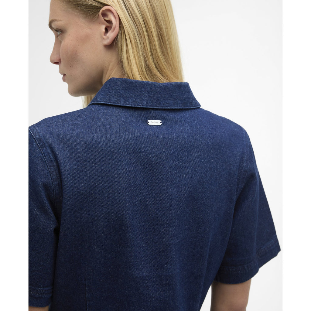 Maia Denim Mini Shirt Dress