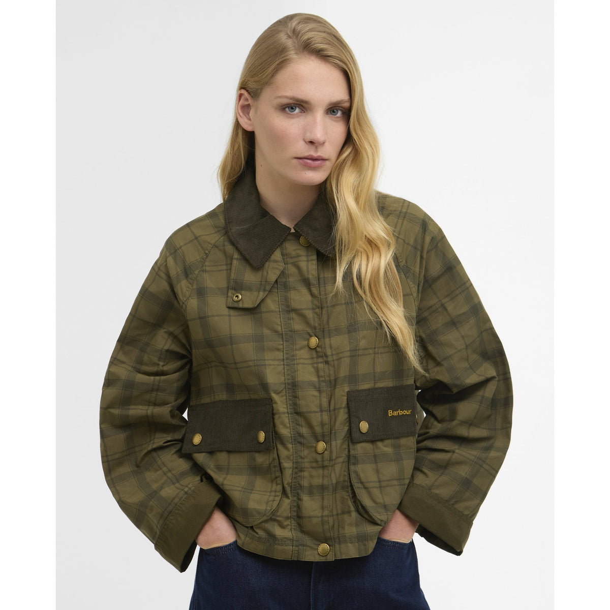 Tartan Cropped Beadnell Casual Jacket