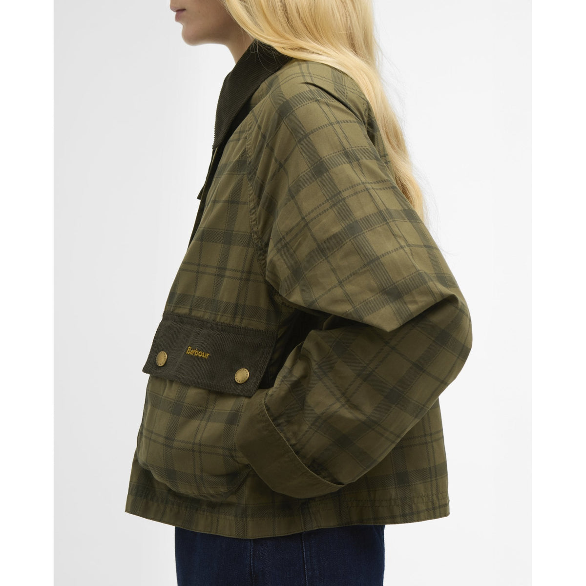 Tartan Cropped Beadnell Casual Jacket