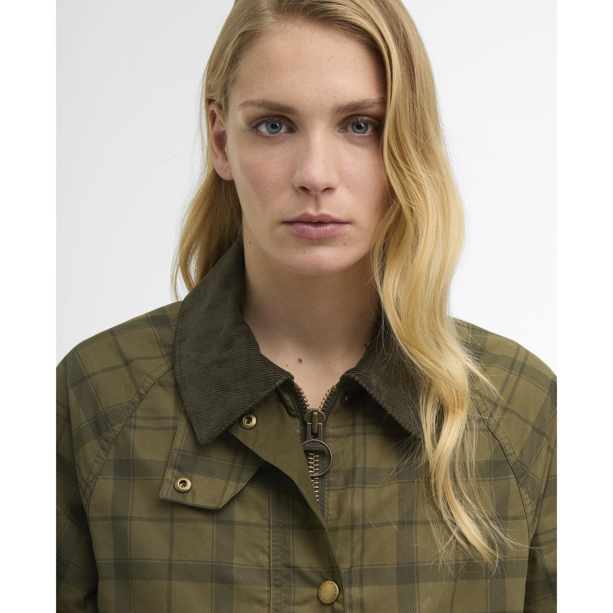 Tartan Cropped Beadnell Casual Jacket
