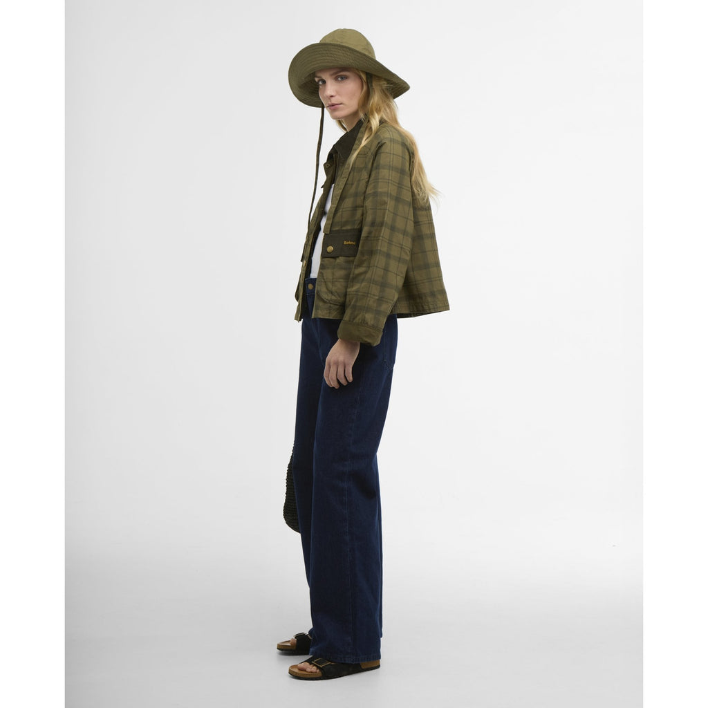 Tartan Cropped Beadnell Casual Jacket