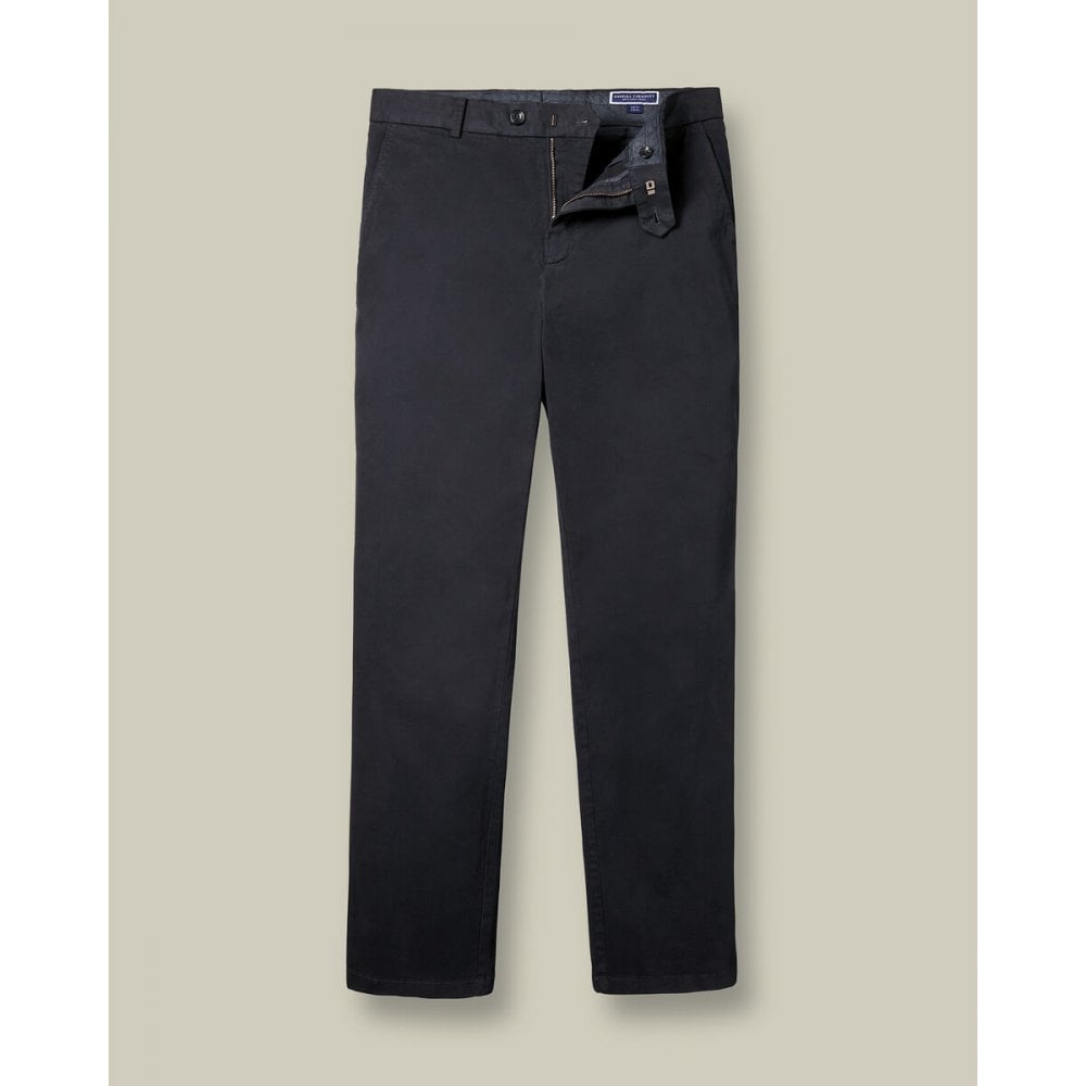 Navy Casual Stretch Chinos