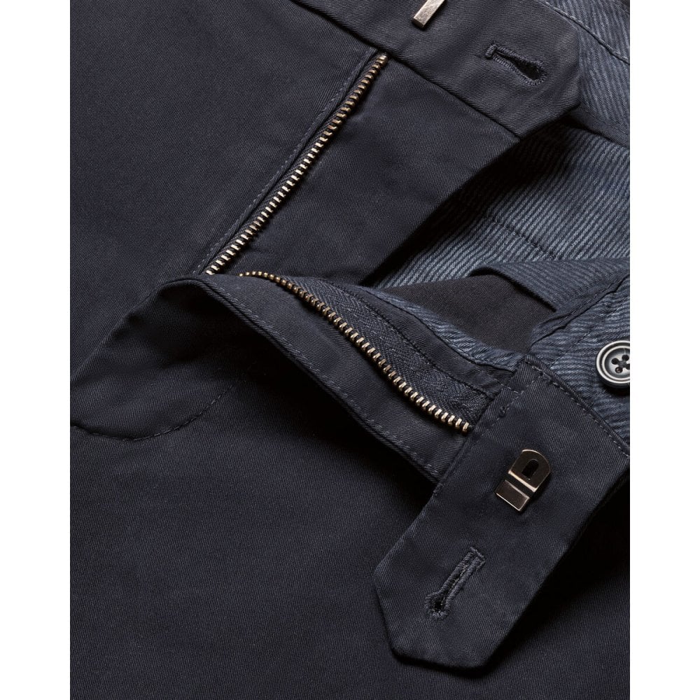 Navy Casual Stretch Chinos