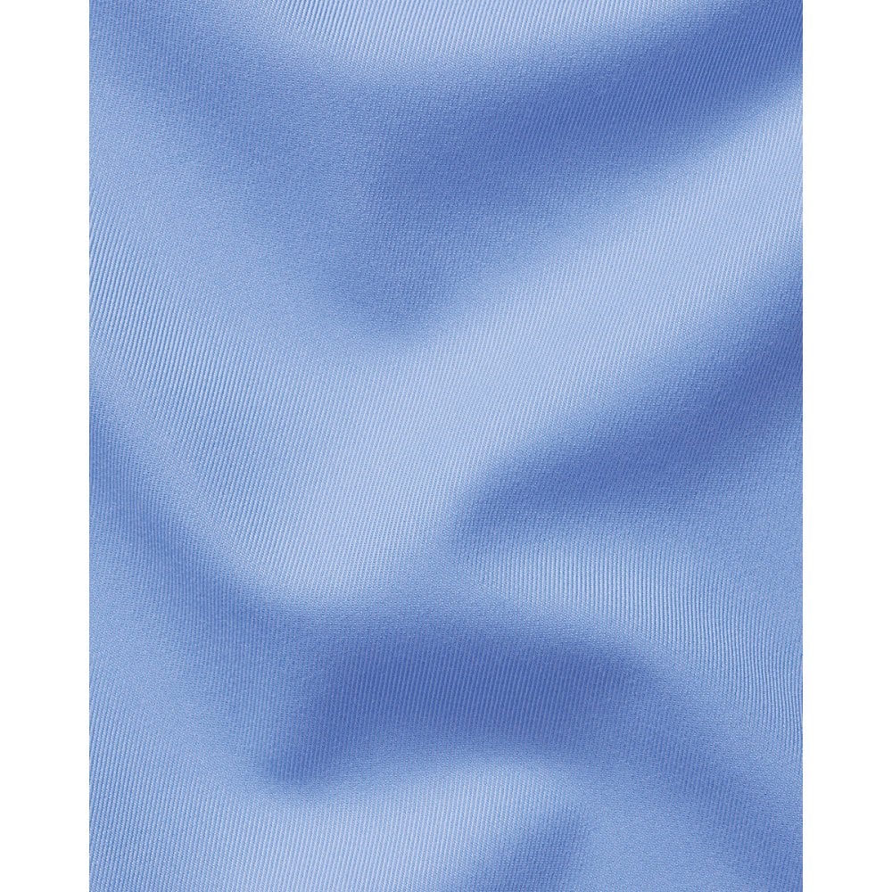 Sky Blue Cutaway Collar Non-Iron Twill Extra Slim Fit Shirt