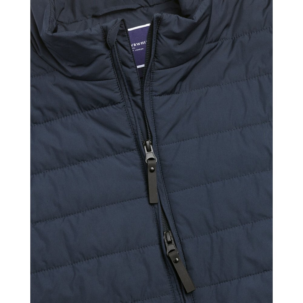 Navy Lightweight Quilted Gilet