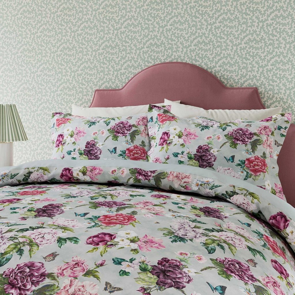 Summer Peony Duvet Cover Set