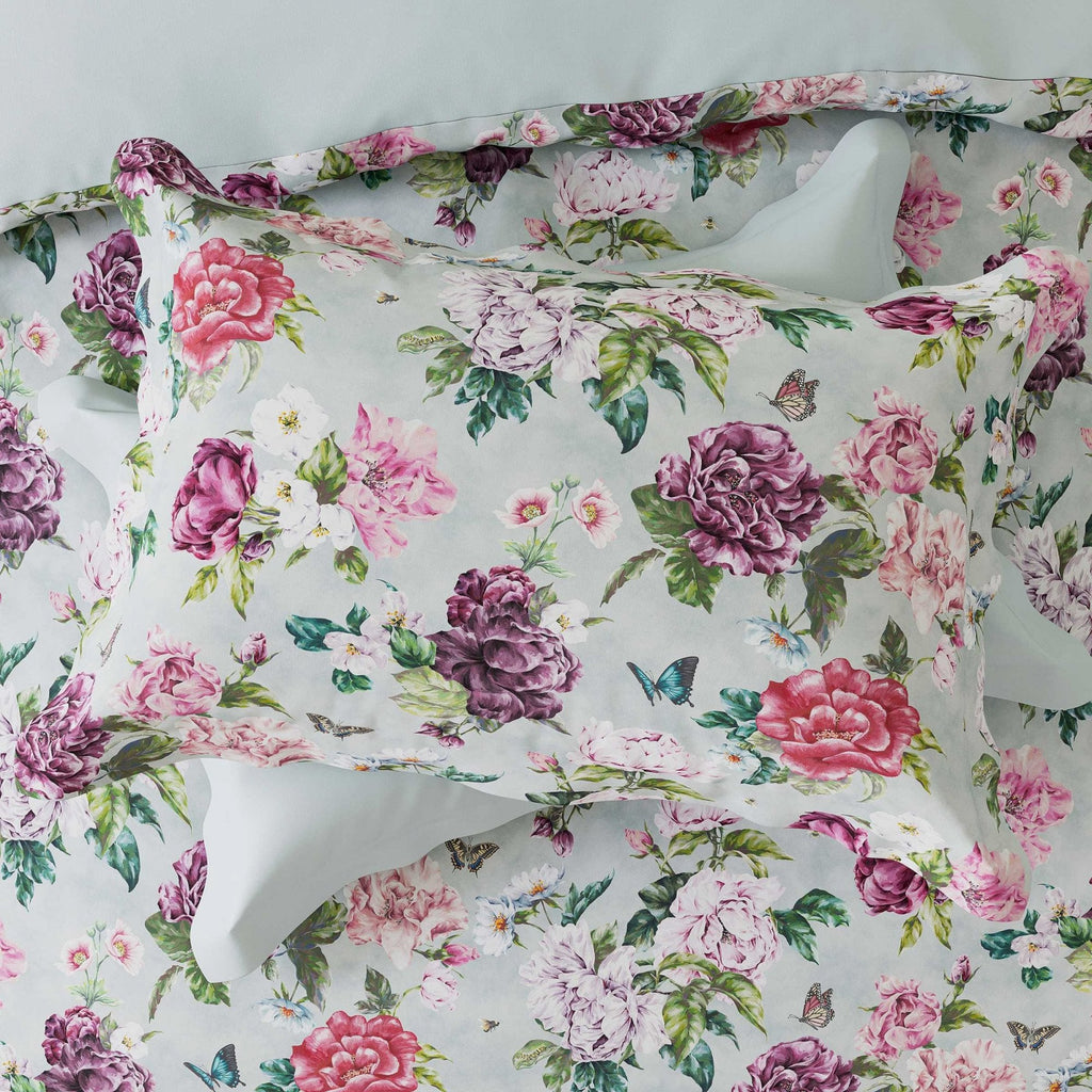 Summer Peony Duvet Cover Set