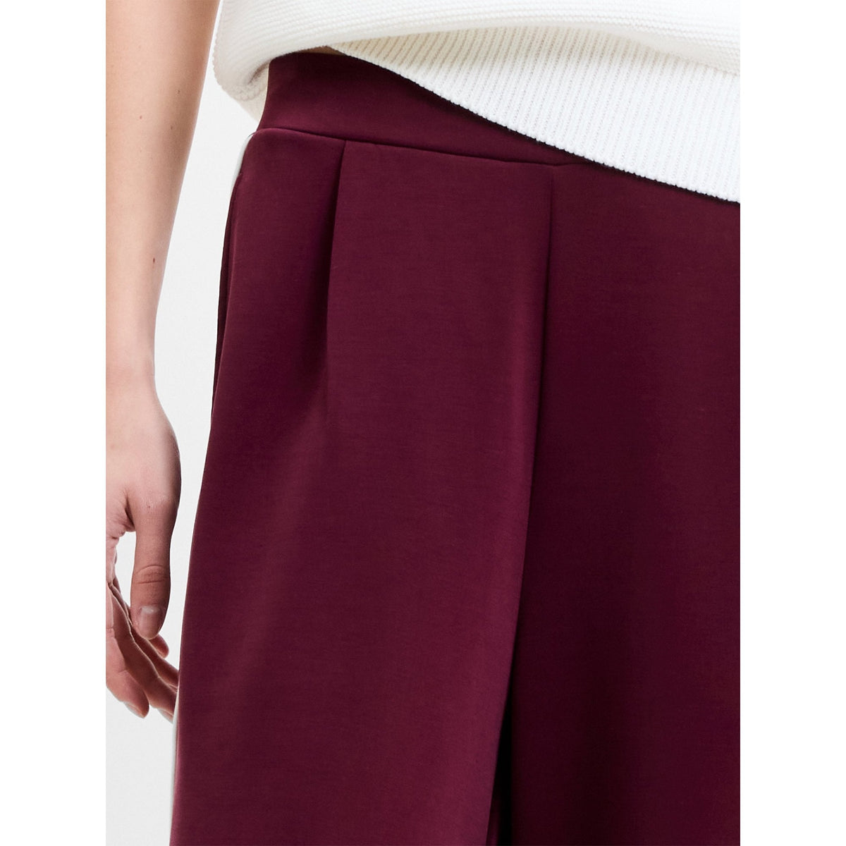 Wren Side Piping Wide Leg Trousers