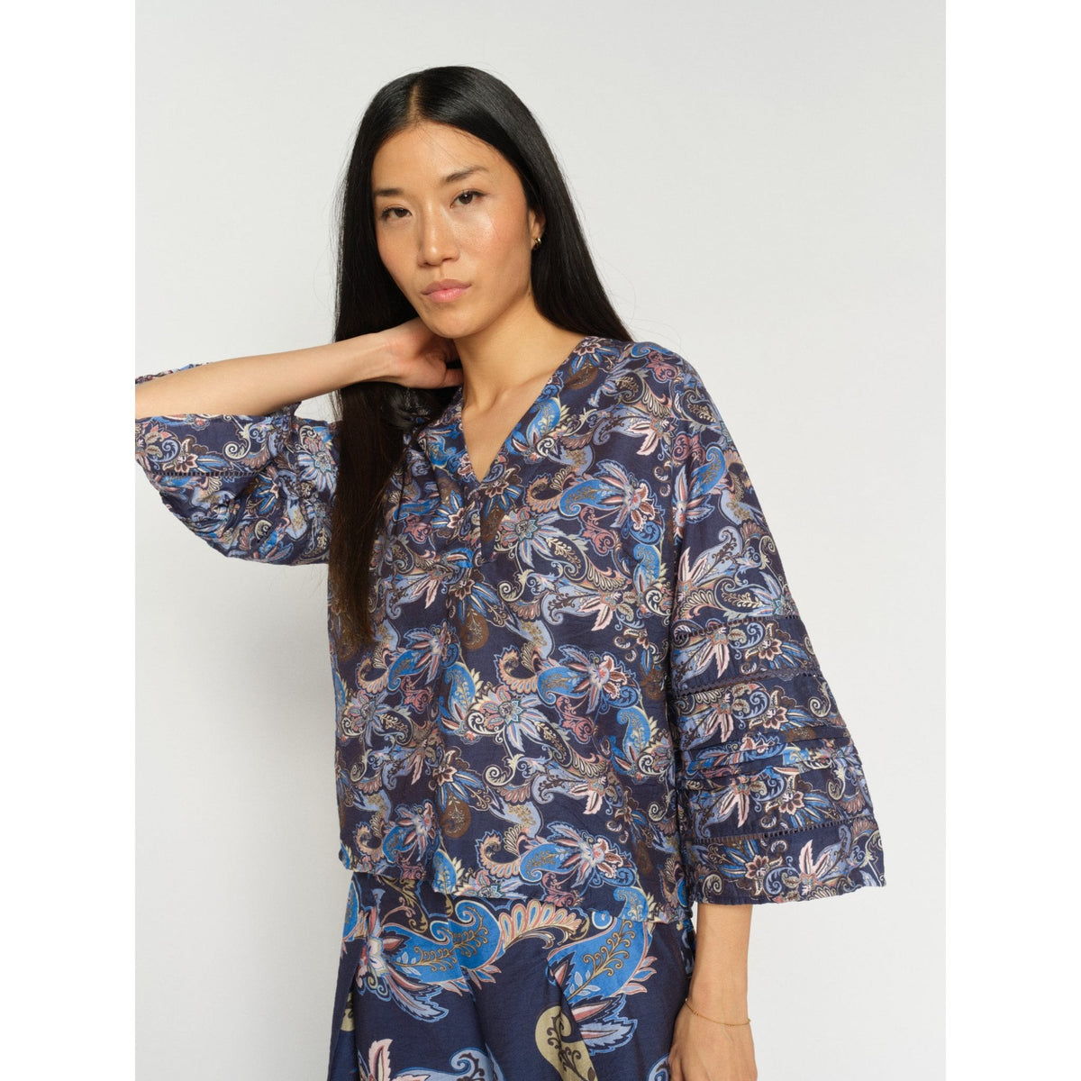 MMAleysa Paisley Blouse