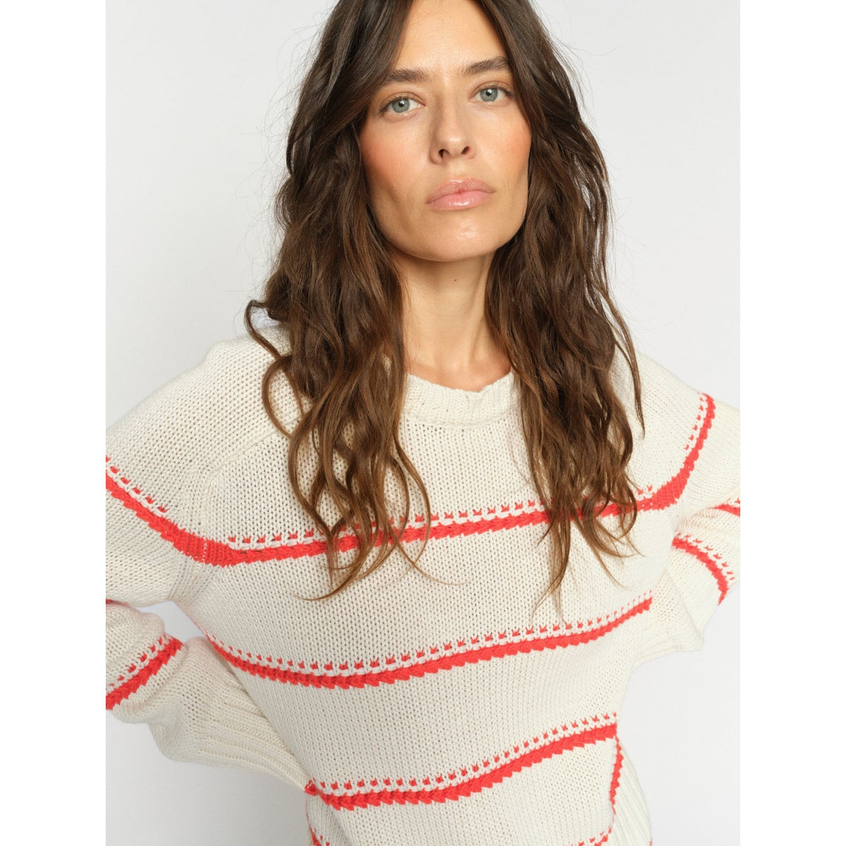 MMRola Bine Stripe Crewneck Knit