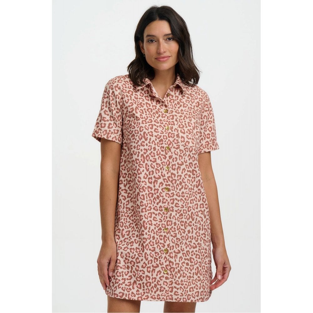 Zoe Mini Shirt Dress