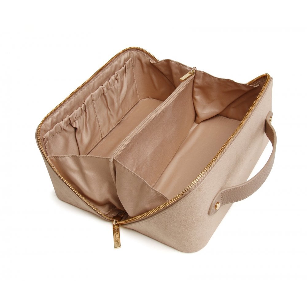 Suede Kensington Train Case