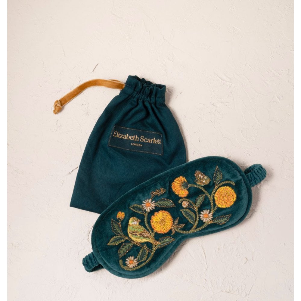 Wild Garden Velvet Eye Mask