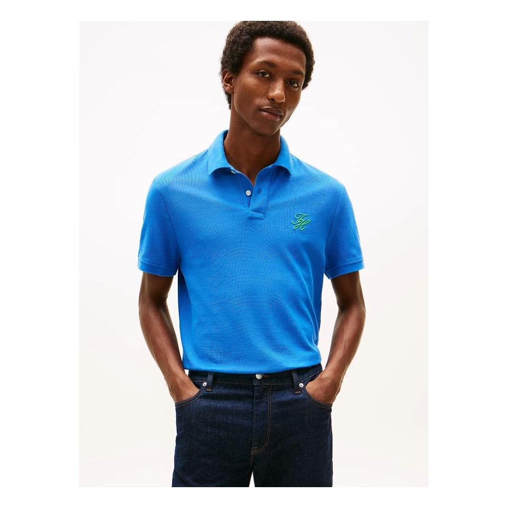 Regular Fit Logo Pique Polo Shirt