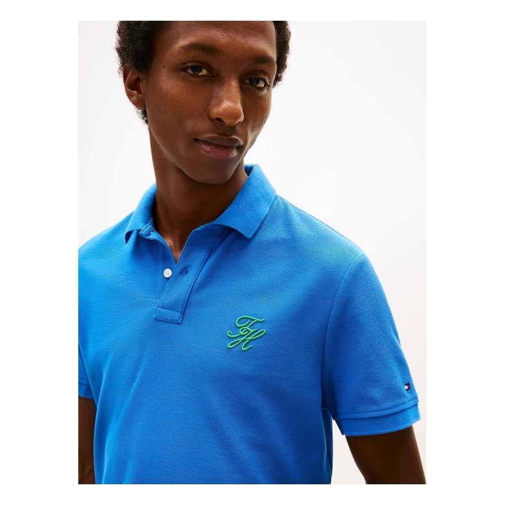 Regular Fit Logo Pique Polo Shirt
