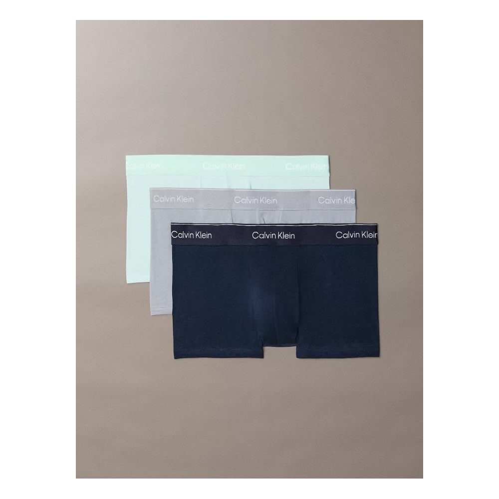 Icon Cotton Stretch 3 Pack Low Rise Trunks