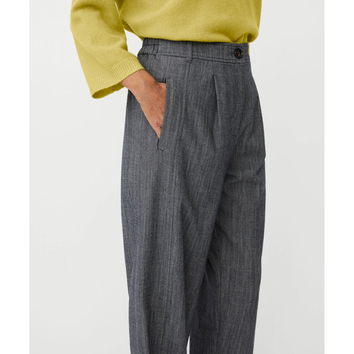 MaPunna Button Cuff Trousers