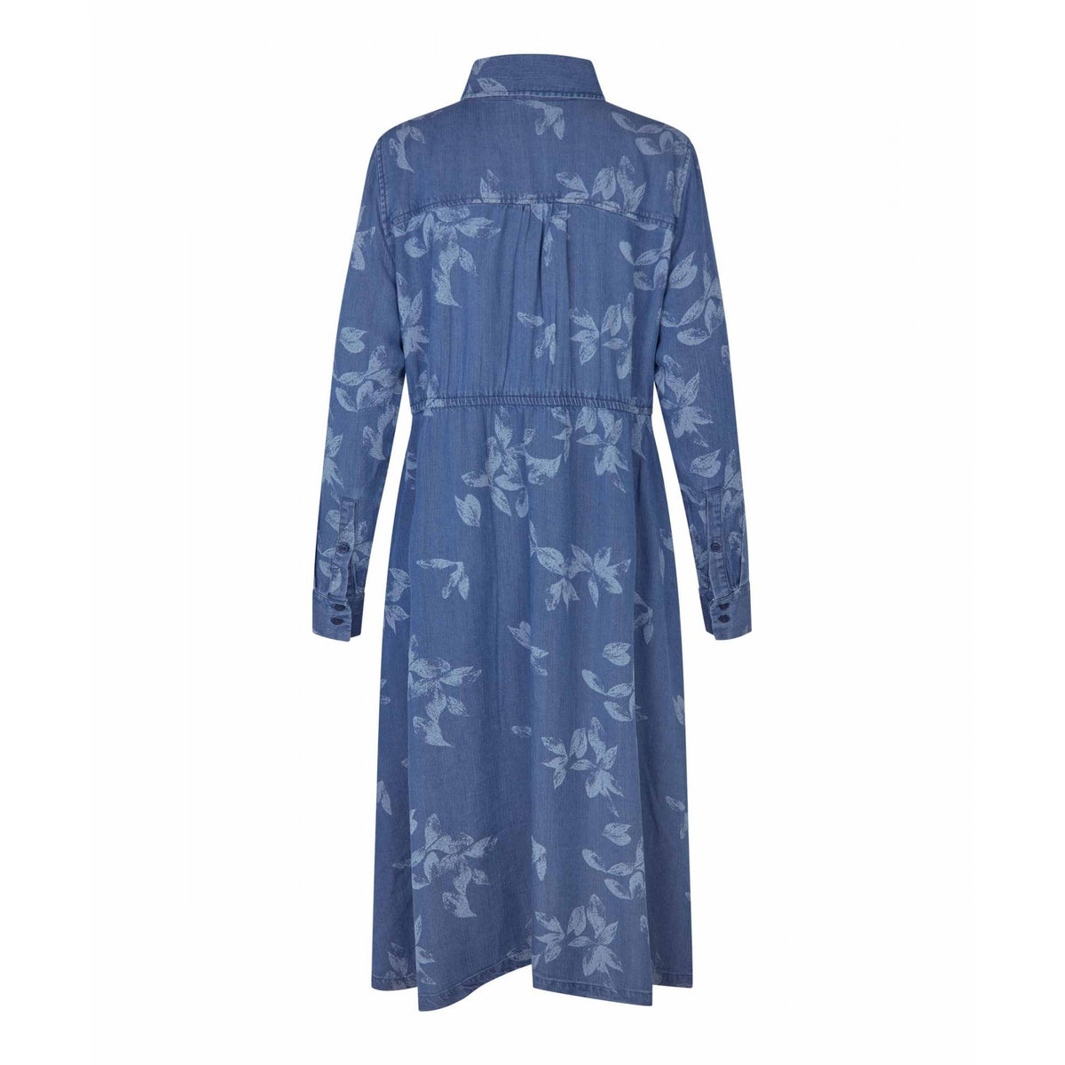 MaNorvinu Floral Print Denim Dress