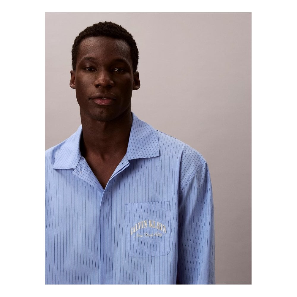 Heritage Cotton Crest Logo Pyjama Set