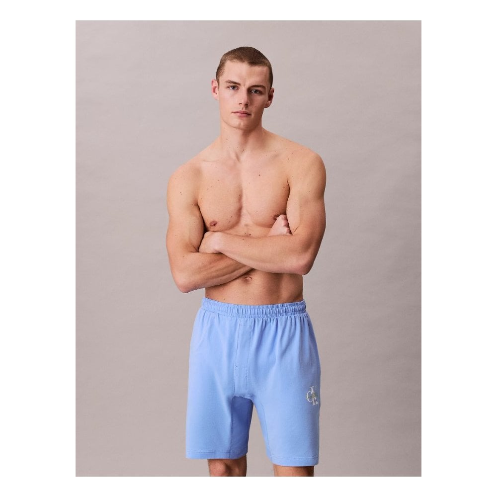 Icon Cotton Stretch Monogram Pyjama Shorts