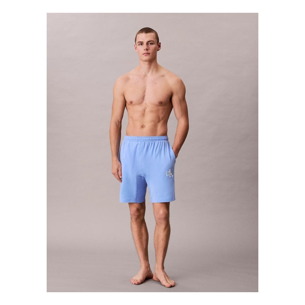 Icon Cotton Stretch Monogram Pyjama Shorts