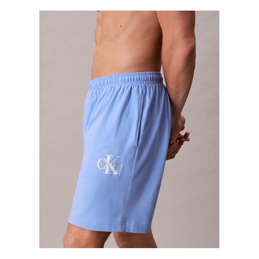 Icon Cotton Stretch Monogram Pyjama Shorts