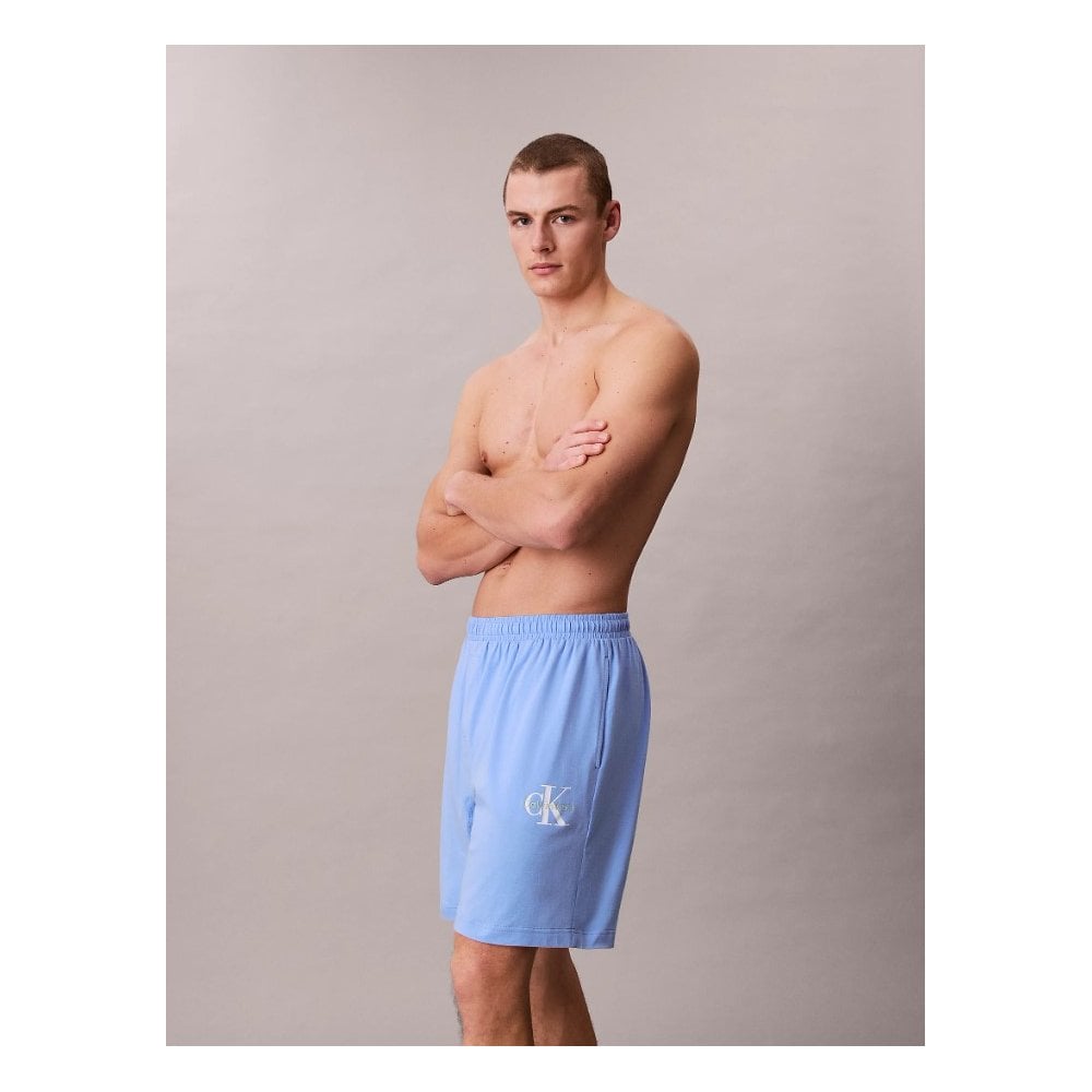 Icon Cotton Stretch Monogram Pyjama Shorts