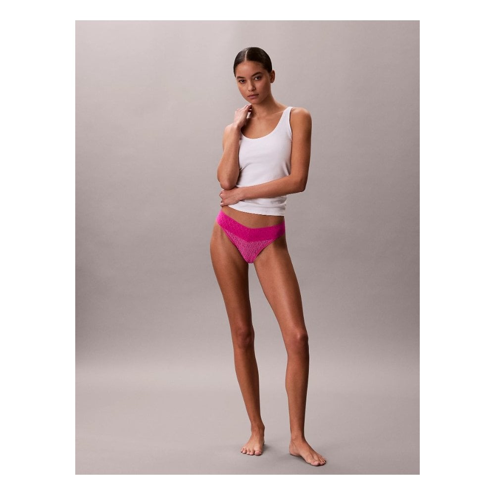 Icon Logo Lace Thong